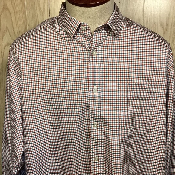 UNTuckit Button Down Cotton Shirt Mens XXL - Picture 2 of 13